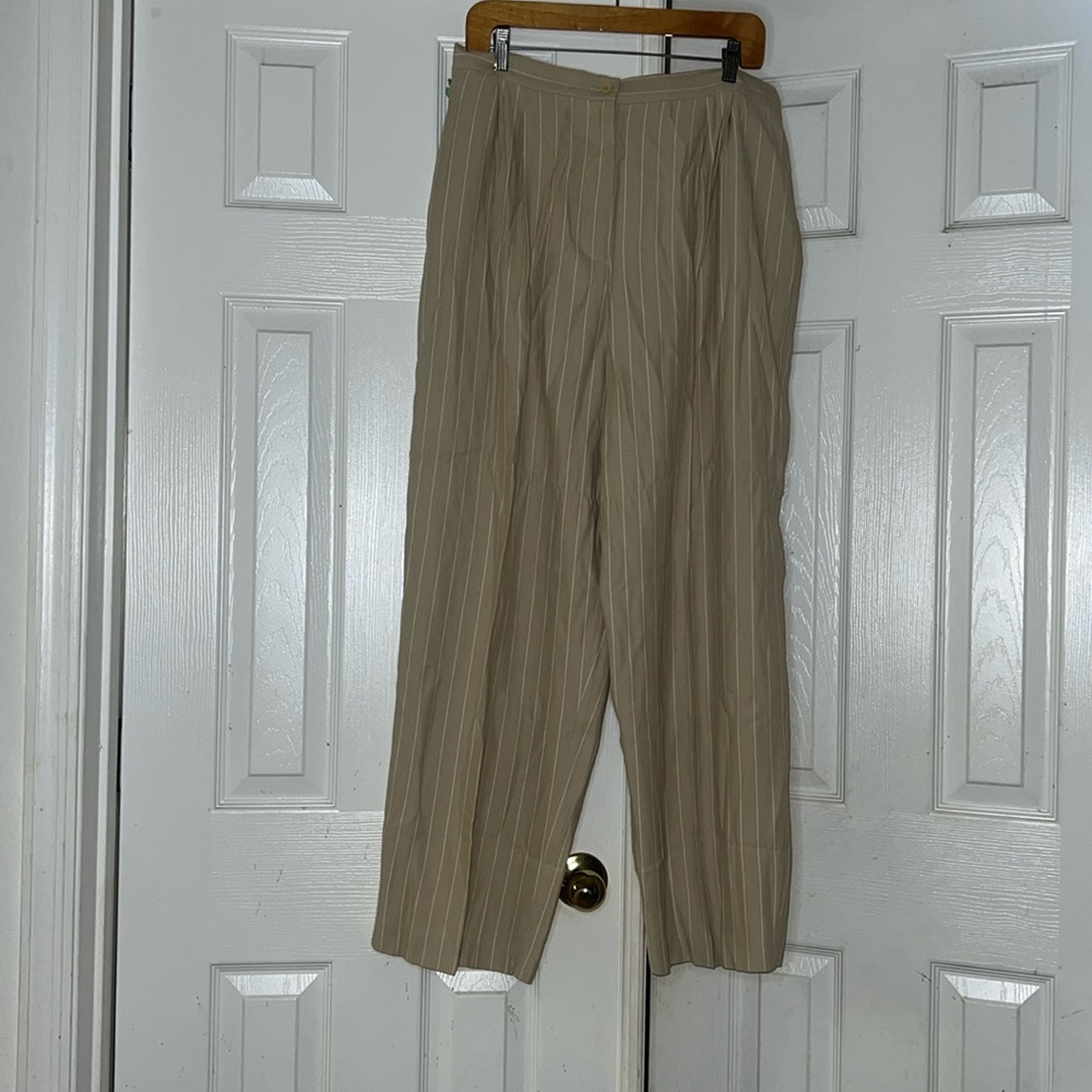 Pinstripe Trousers